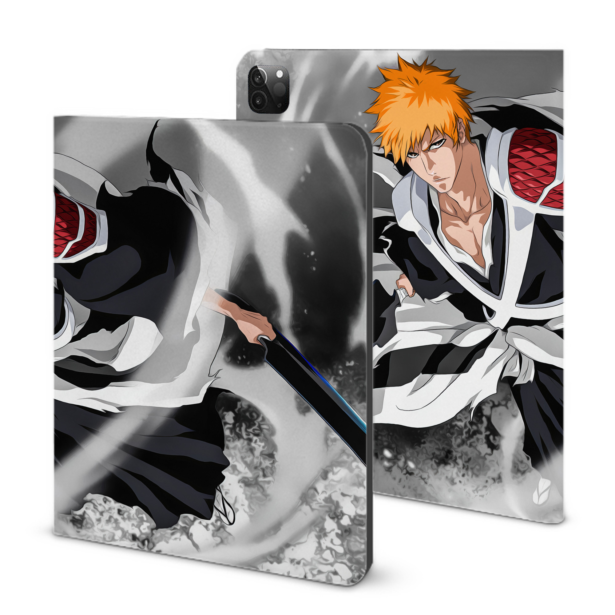 （画像用） ブリーチ BLEACH IPadケース ペンホルダー付き ブックスタイルデザイン